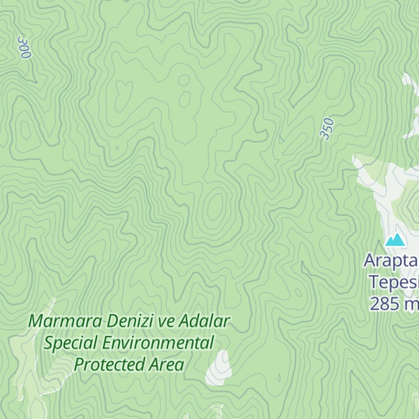 Map of Yıldız Tepesi