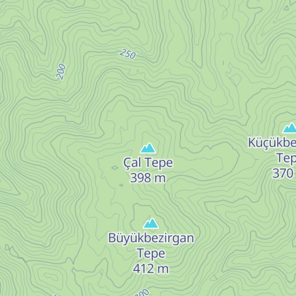 Map of Çal Tepe