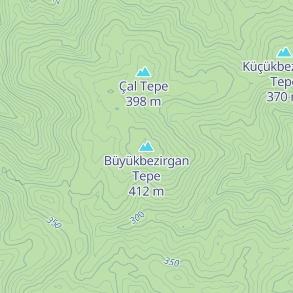 Map of Büyükbezirgan Tepe
