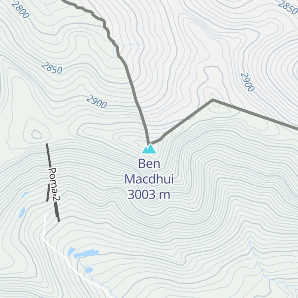 Map of Ben Macdhui