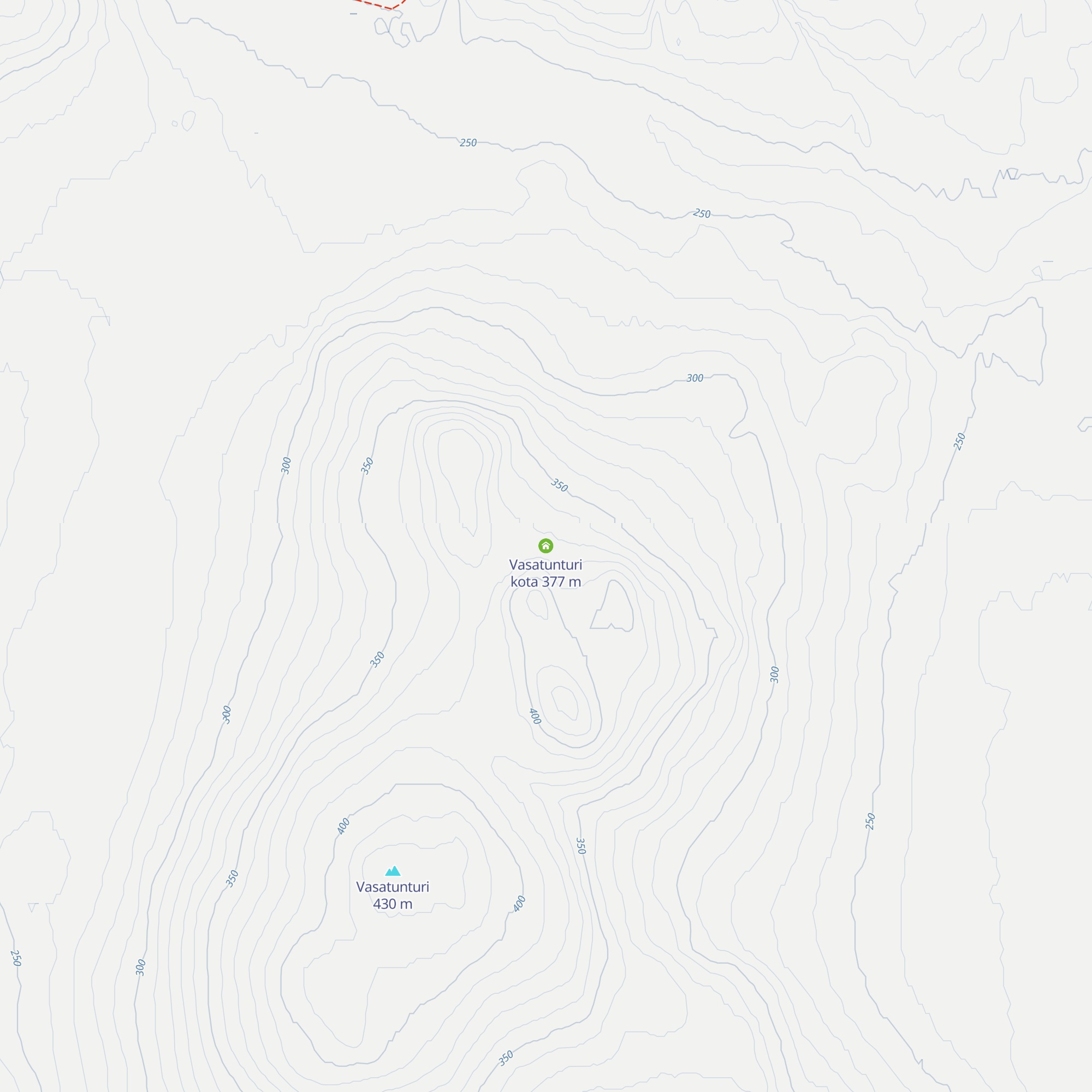 Vasatunturi kota map