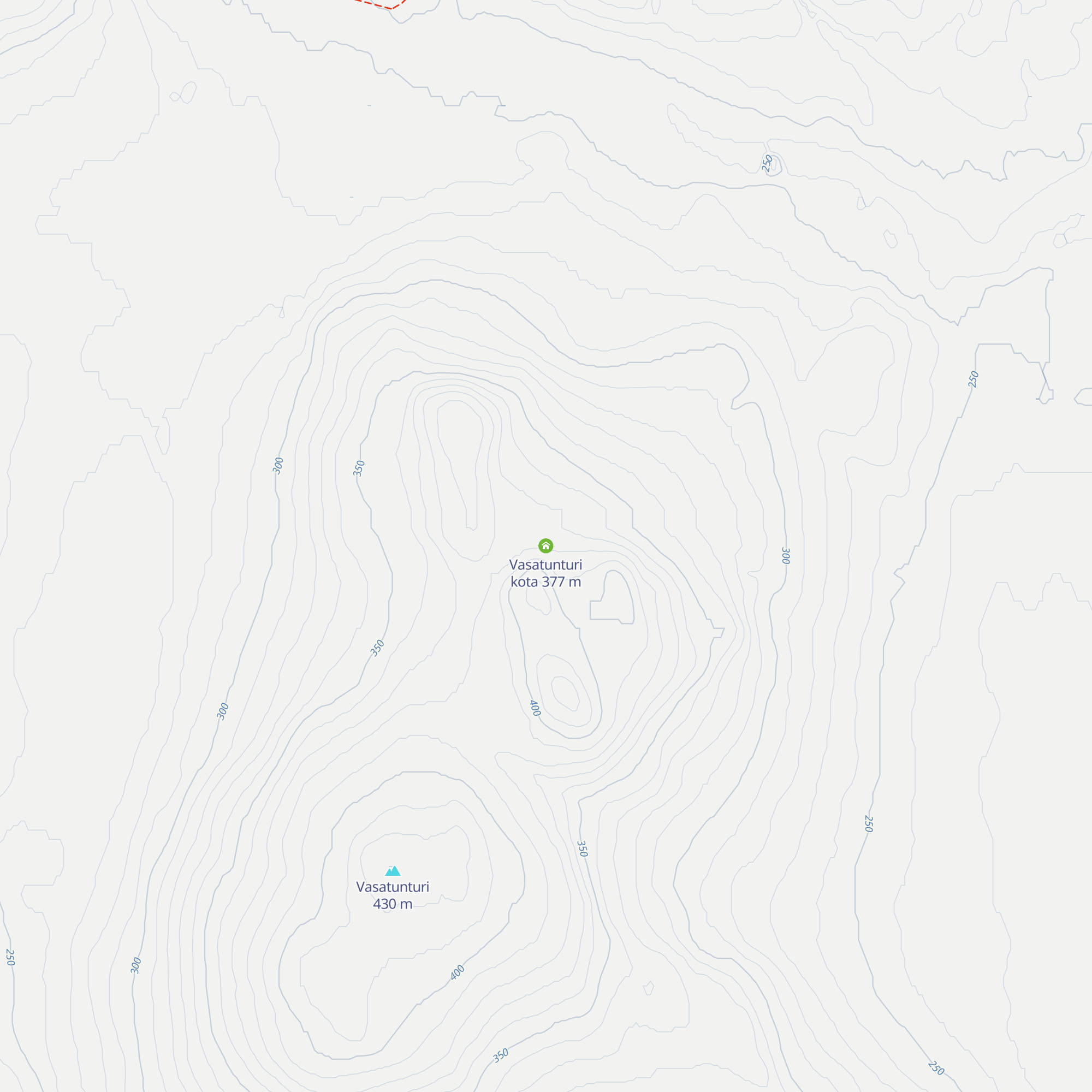 Vasatunturi kota map
