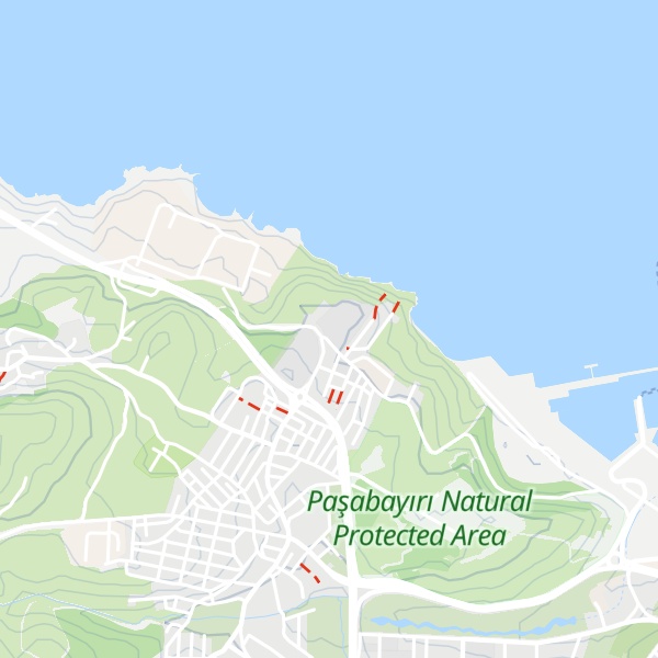 Map of Beş Tepesi