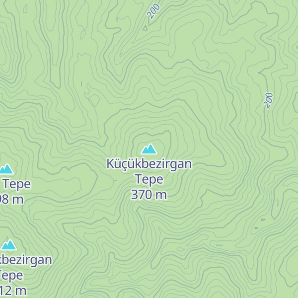 Map of Küçükbezirgan Tepe