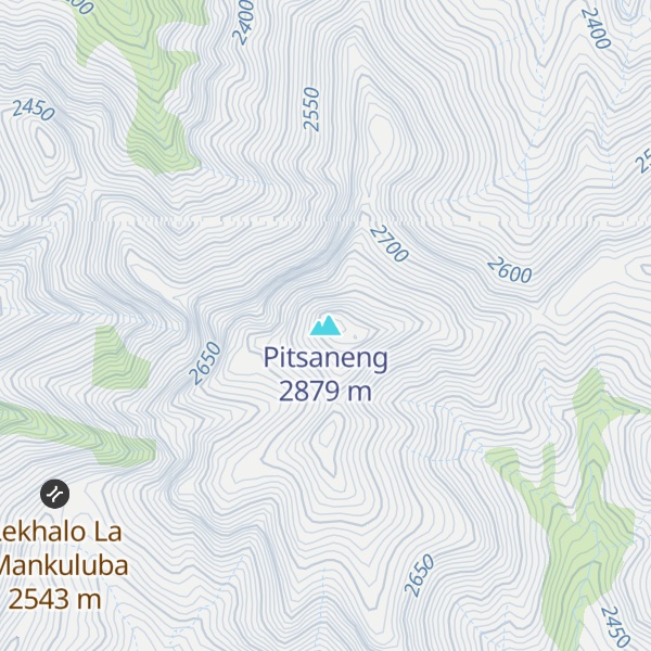 Map of Pitsaneng