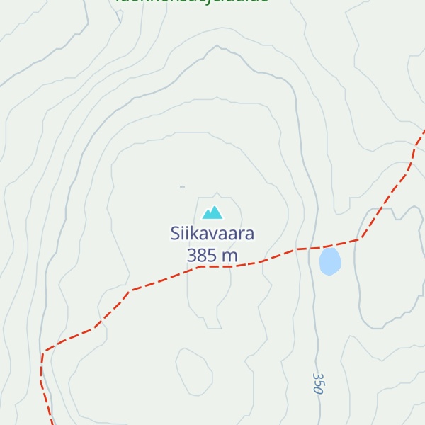 Map of Siikavaara