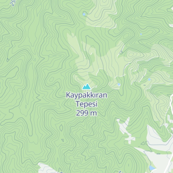 Map of Kaypakkıran Tepesi
