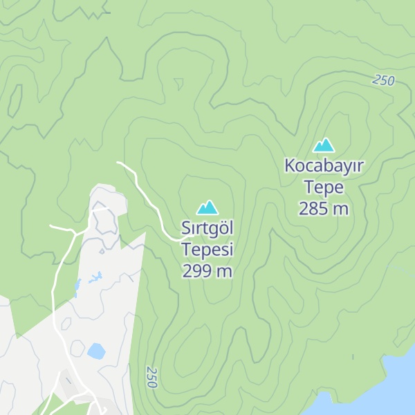 Map of Sırtgöl Tepesi