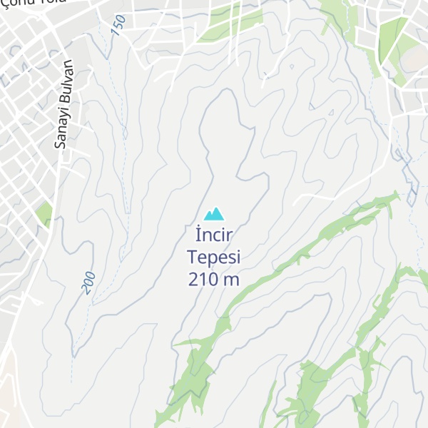 Map of İncir Tepesi