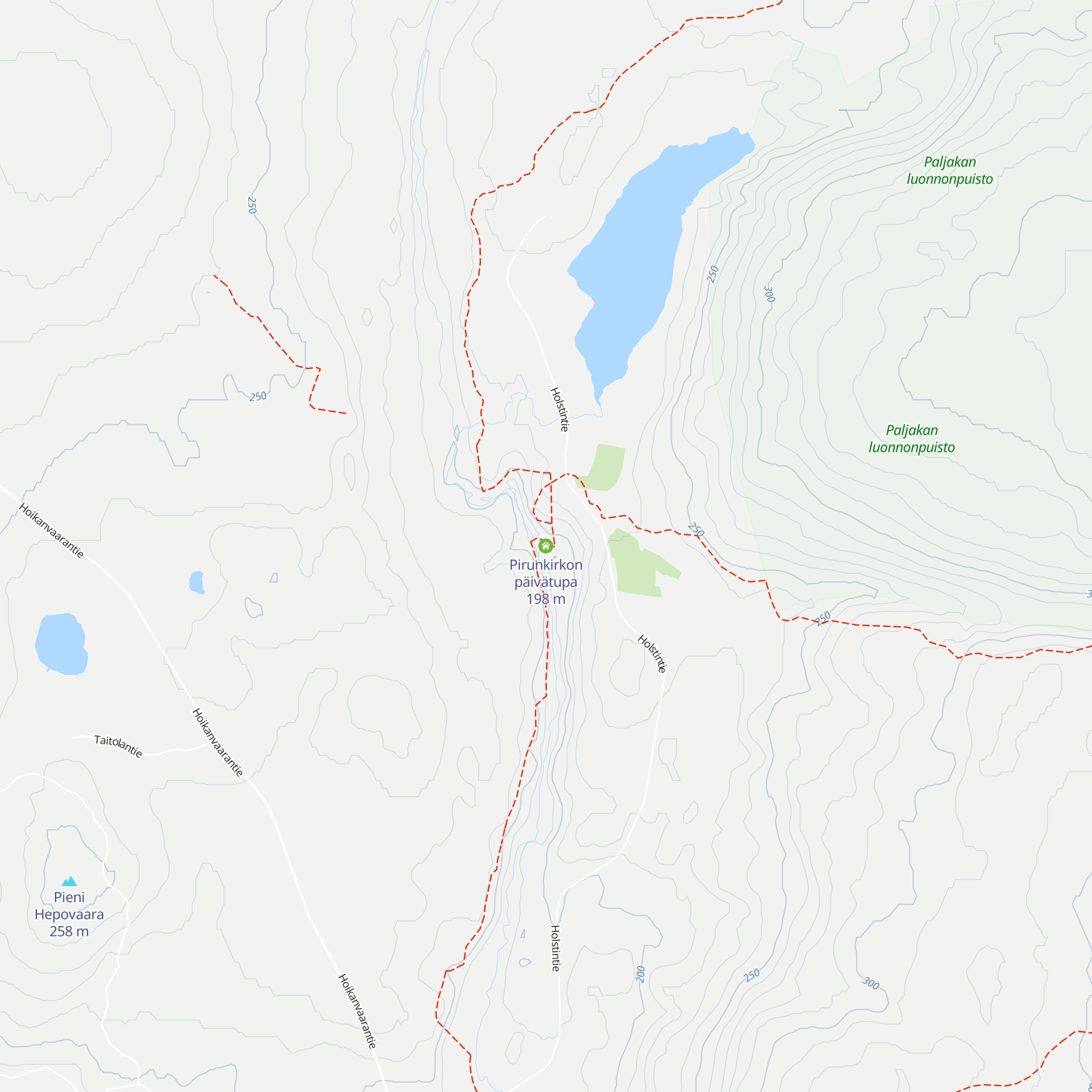 Pirunkirkon päivätupa map