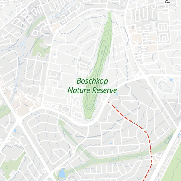 Map of Boskop