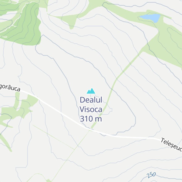 Map of Dealul Visoca