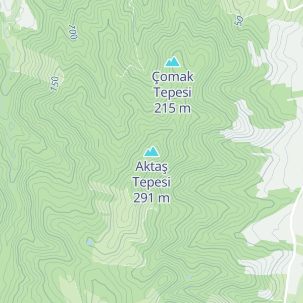 Map of Aktaş Tepesi