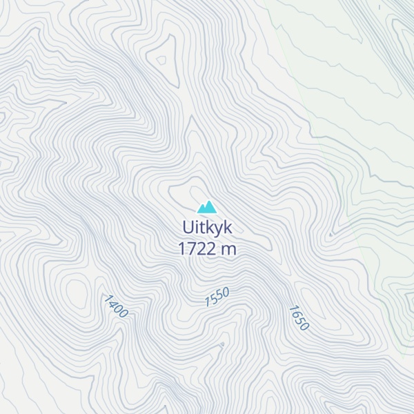 Map of Uitkyk