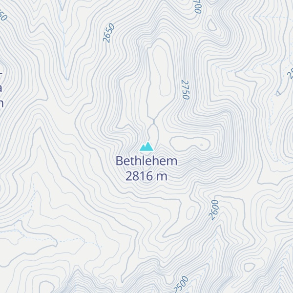Map of Bethlehem