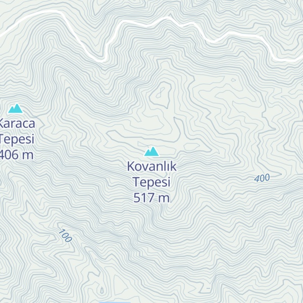 Map of Kovanlık Tepesi