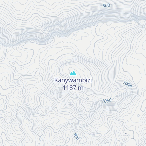 Map of Kanywambizi