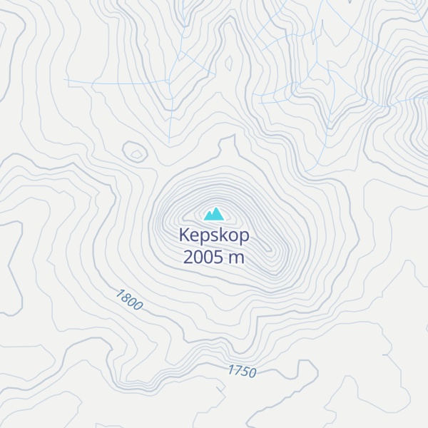 Map of Kepskop
