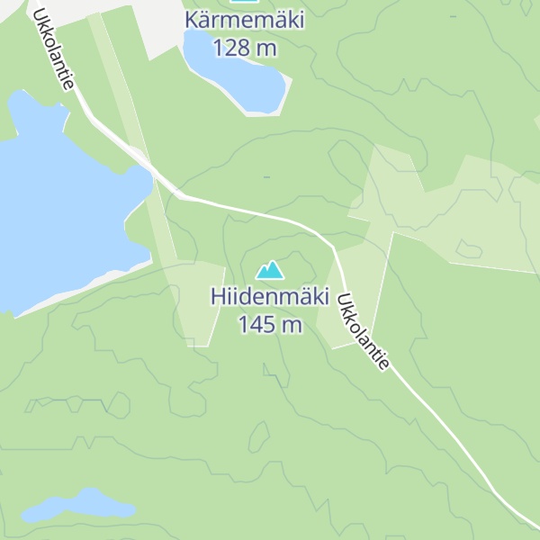 Map of Hiidenmäki