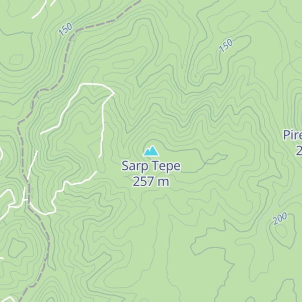 Map of Sarp Tepe