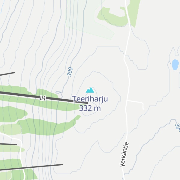 Map of Teeriharju