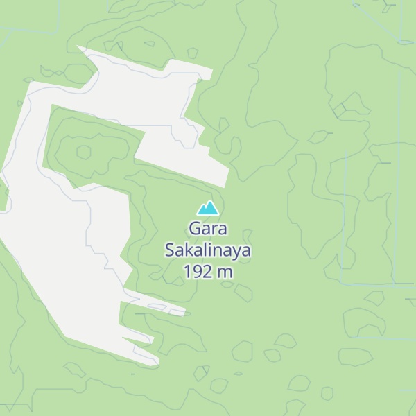 Map of Gara Sakalinaya