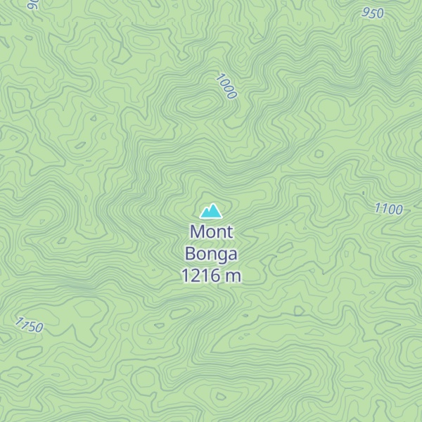 Map of Mont Bonga