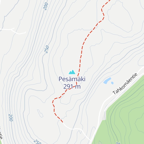 Map of Pesämäki