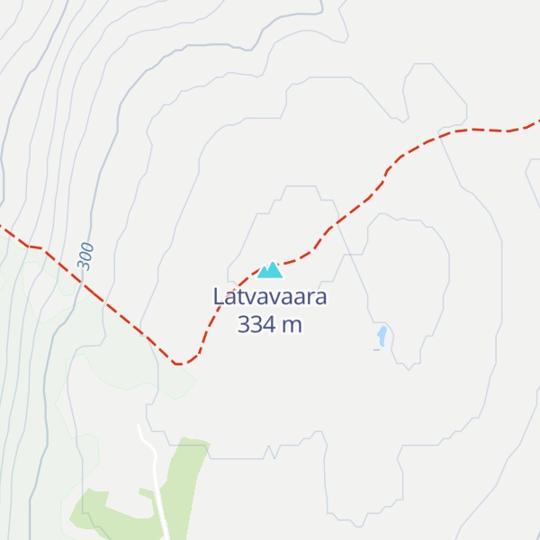 Map of Latvavaara