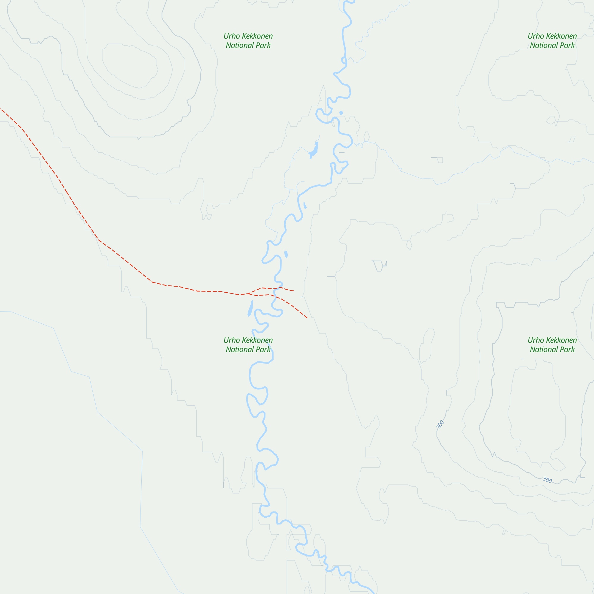 Karapulju autiotupa map