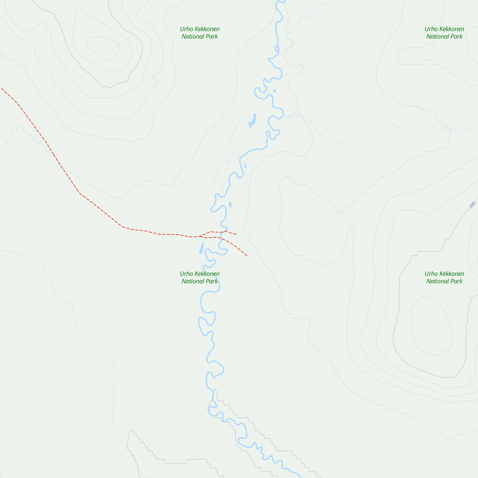 Karapulju autiotupa map