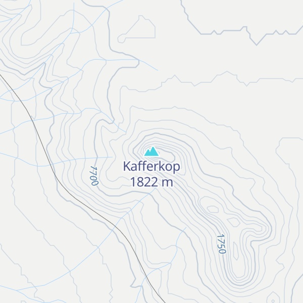 Map of Kafferkop
