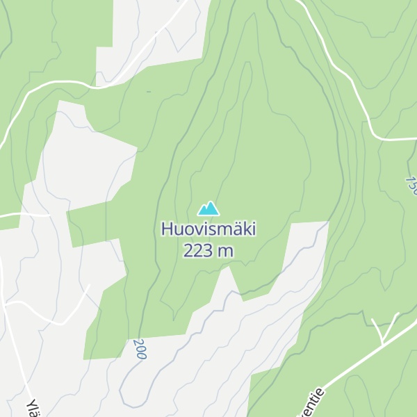 Map of Huovismäki