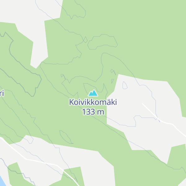 Map of Koivikkomäki