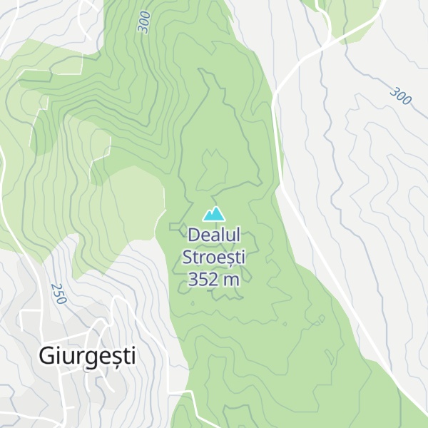 Map of Dealul Stroești