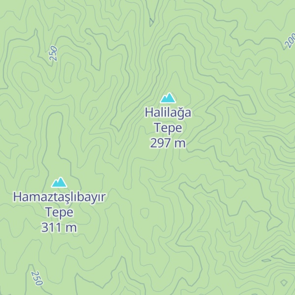 Map of Korucukulübeleri Tepe