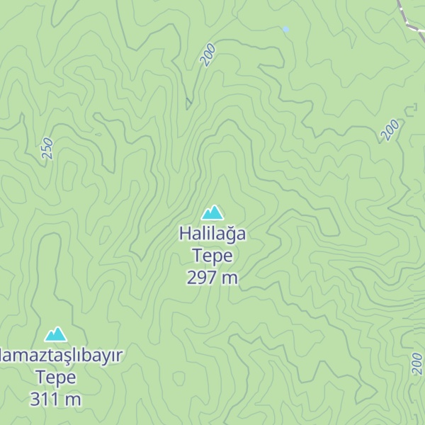 Map of Halilağa Tepe