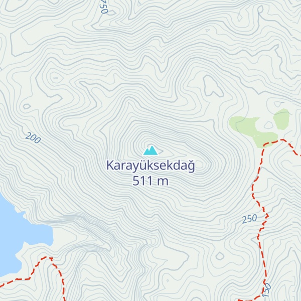 Map of Karayüksekdağ