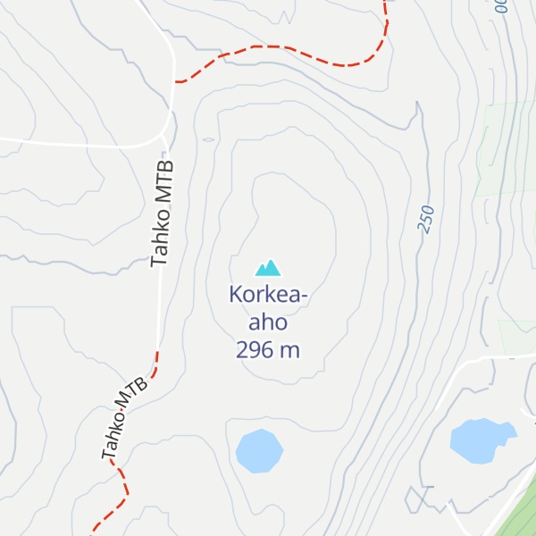 Map of Korkea-aho