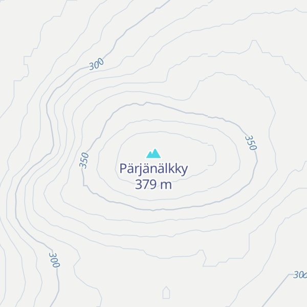 Map of Pärjänälkky