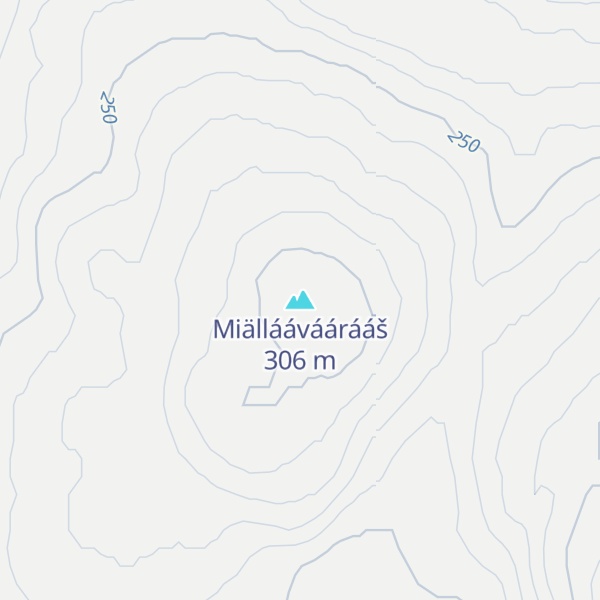 Map of Miällááváárááš