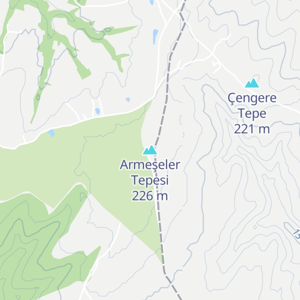 Map of Armeşeler Tepesi