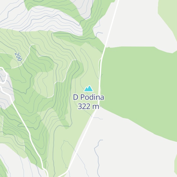 Map of D Podina