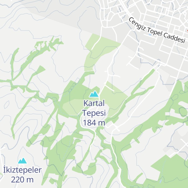 Map of Kartal Tepesi