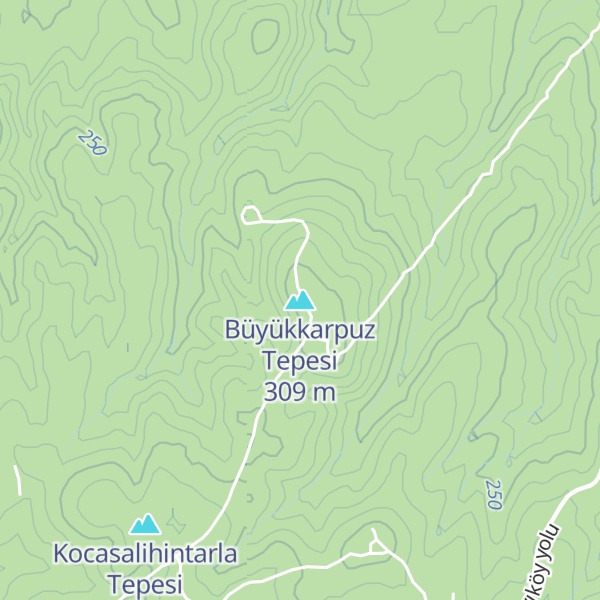 Map of Büyükkarpuz Tepesi
