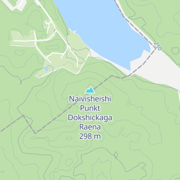 Map of Naivisheishi Punkt Dokshickaga Raena