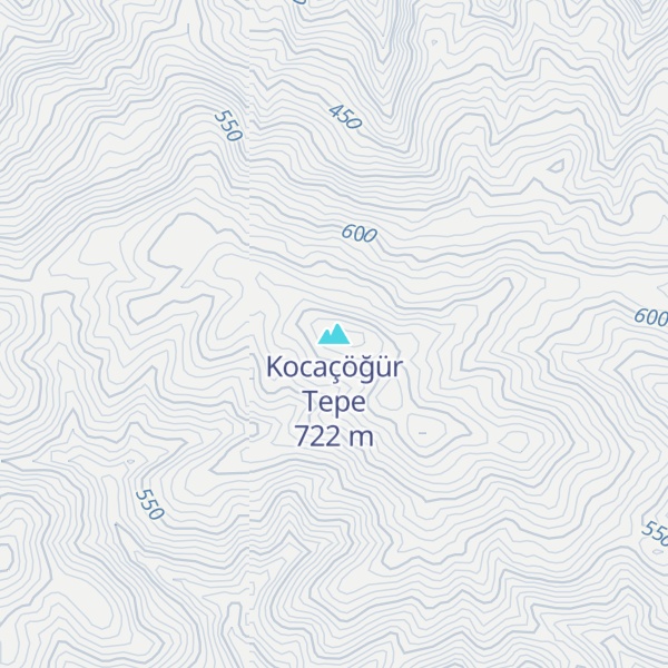 Map of Kocaçöğür Tepe