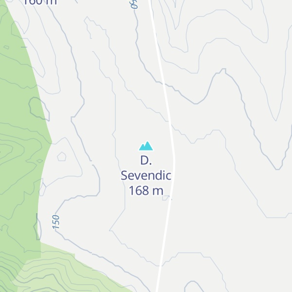 Map of D. Sevendic
