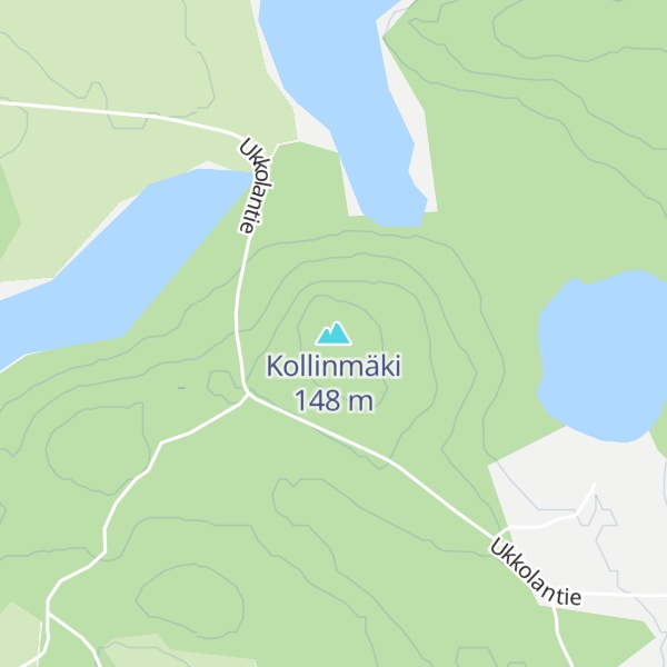 Map of Kollinmäki