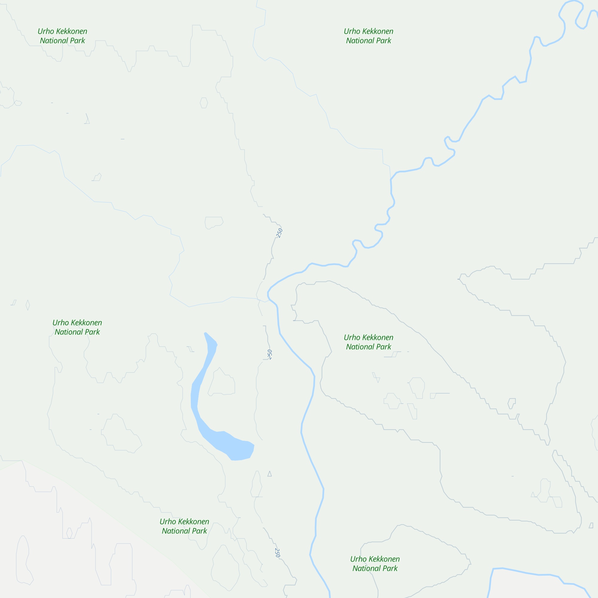 Tammikämppä, autiotupa map